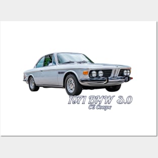 1971 BMW 3.0 CS Coupe Posters and Art